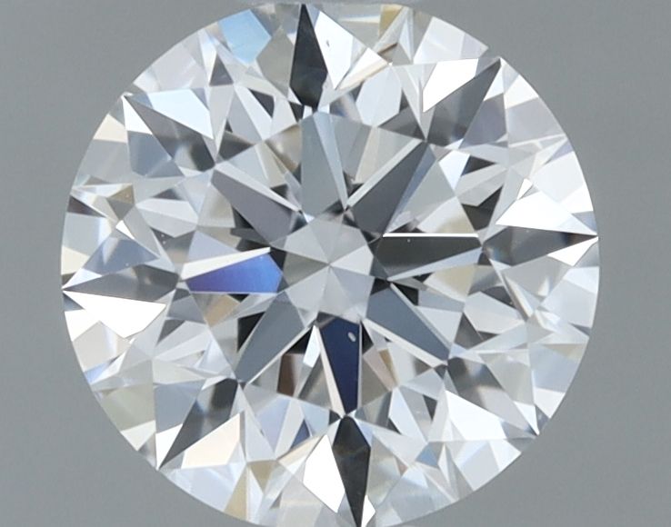 Round Natural Diamond 0.58ct E VS2