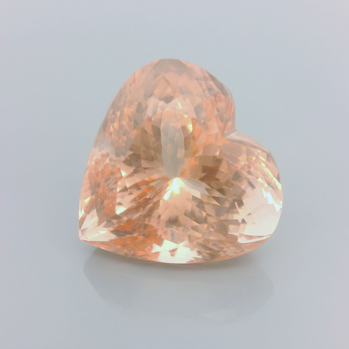 Heart Pink Morganite 10.25ct loose gemstone