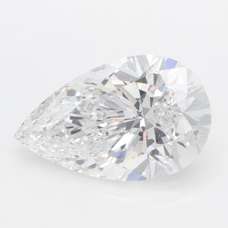 Pear Lab-Grown Diamond 1.78ct D VVS1