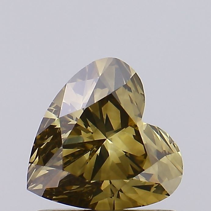 Heart Fancy Green Natural Diamond 1.01ct VVS2 loose diamond