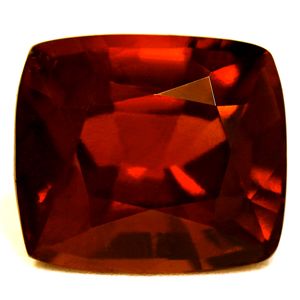 Cushion Orange Garnet 9.05ct loose gemstone