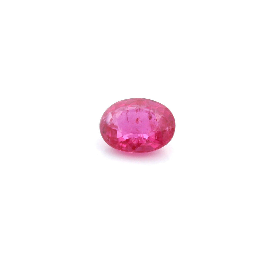Oval Red Ruby 1.23ct loose gemstone
