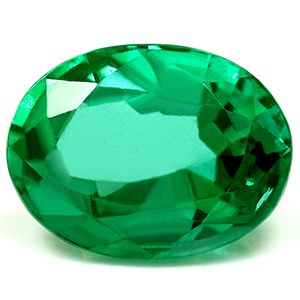 Oval Green Emerald 2.9ct loose gemstone