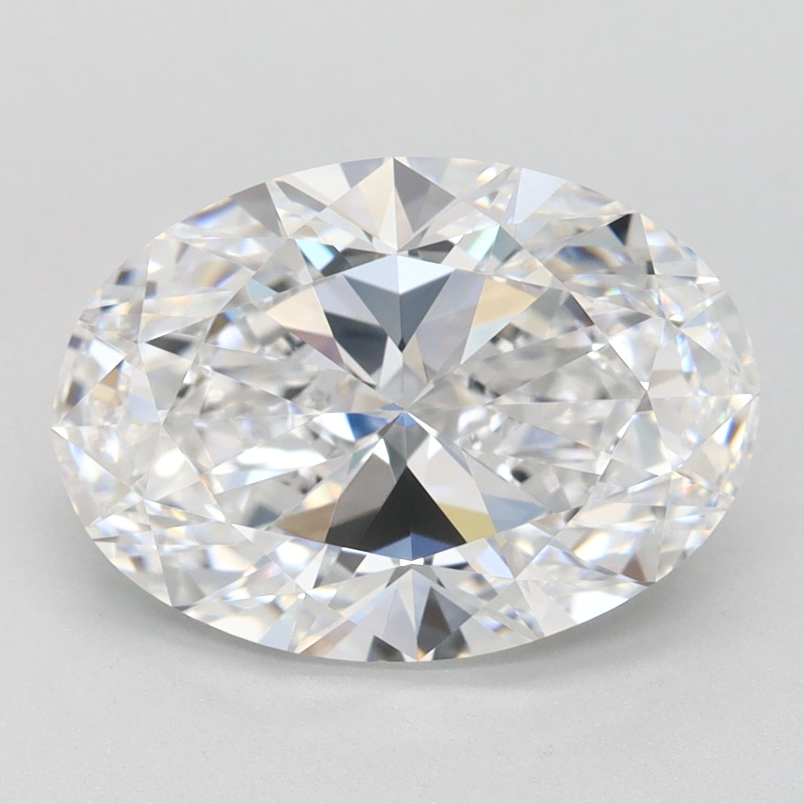 Oval Lab-Grown Diamond 3.44ct D FL