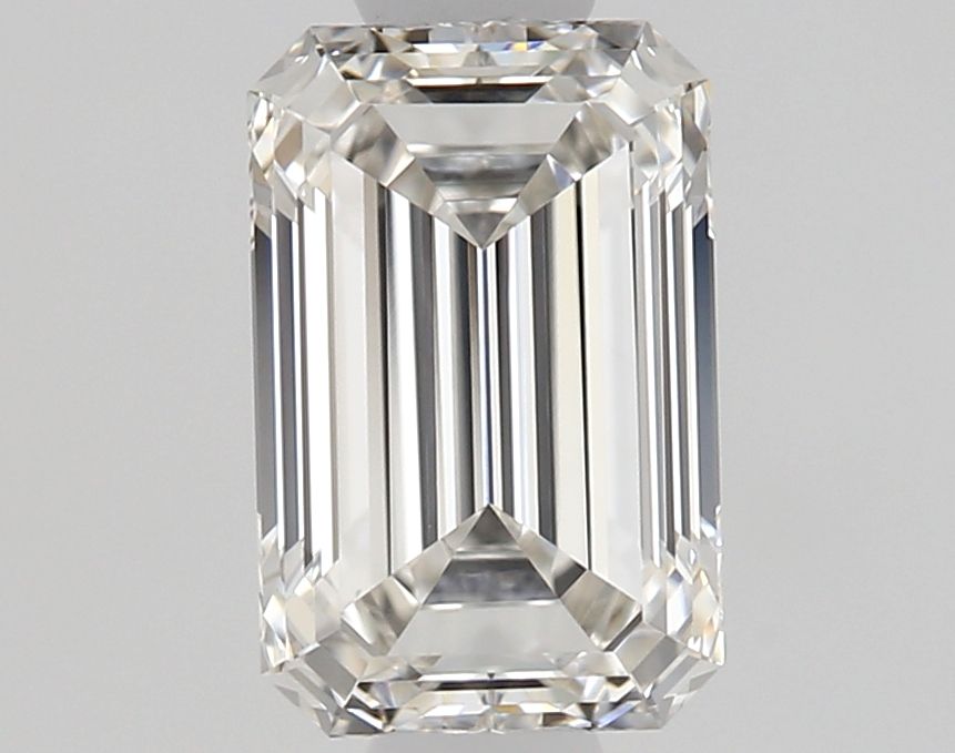 Emerald Natural Diamond 0.74ct H VS1