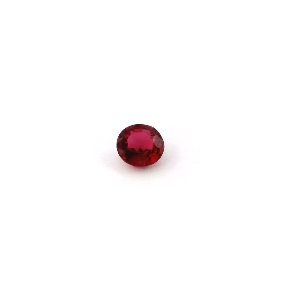 Round Red Spinel 0.49ct loose gemstone
