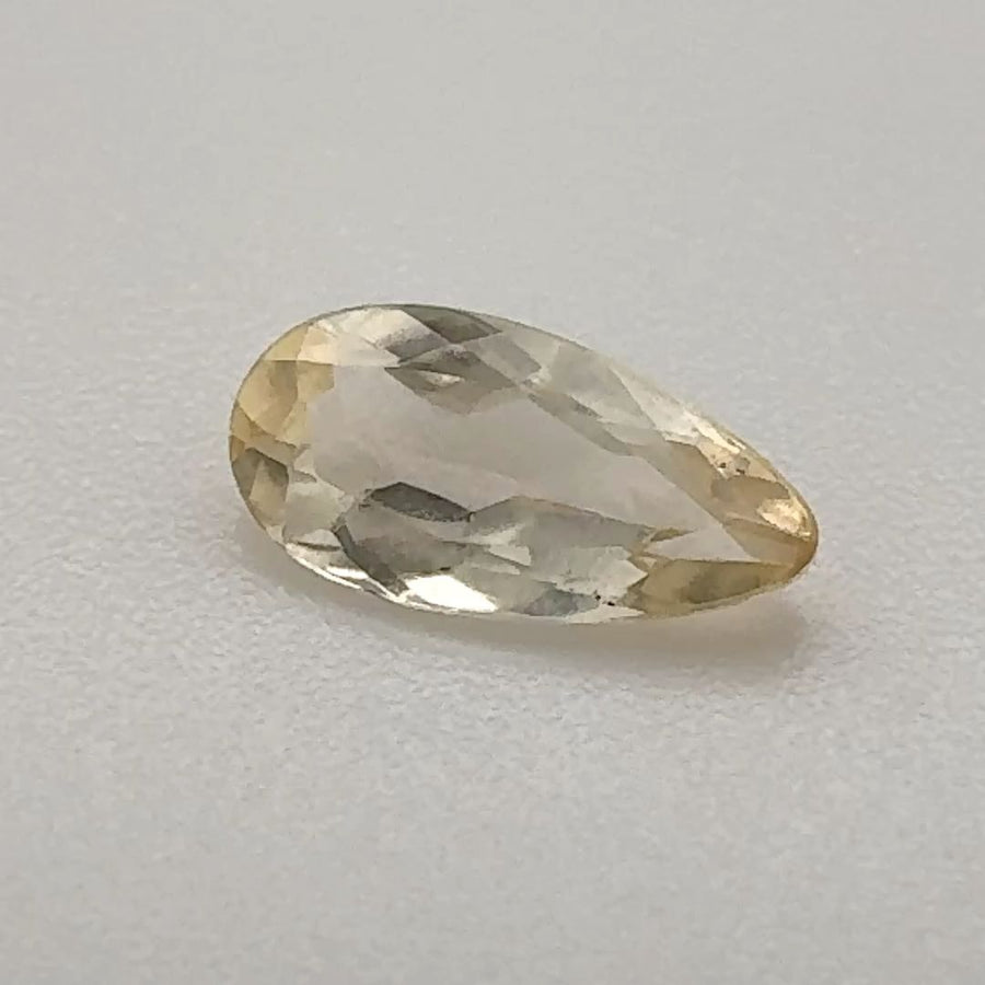 Pear Yellow Topaz 0.525ct loose gemstone