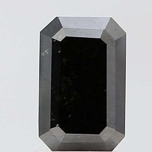 Emerald Black Natural Diamond 1.44ct VVS2 loose diamond