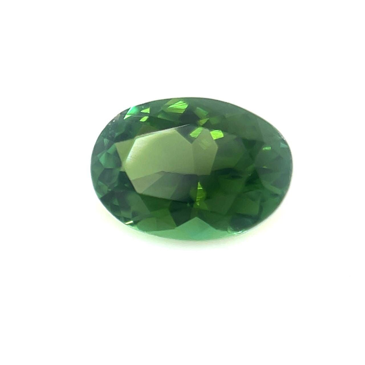 Oval Green Tourmaline 0.76ct loose gemstone