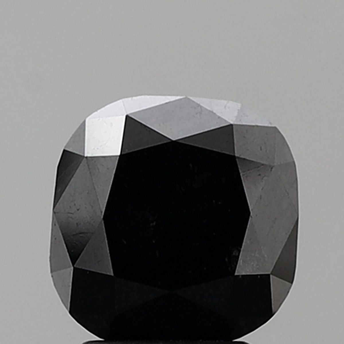 Cushion Fancy Black Natural Diamond 3.5ct VVS2 loose diamond