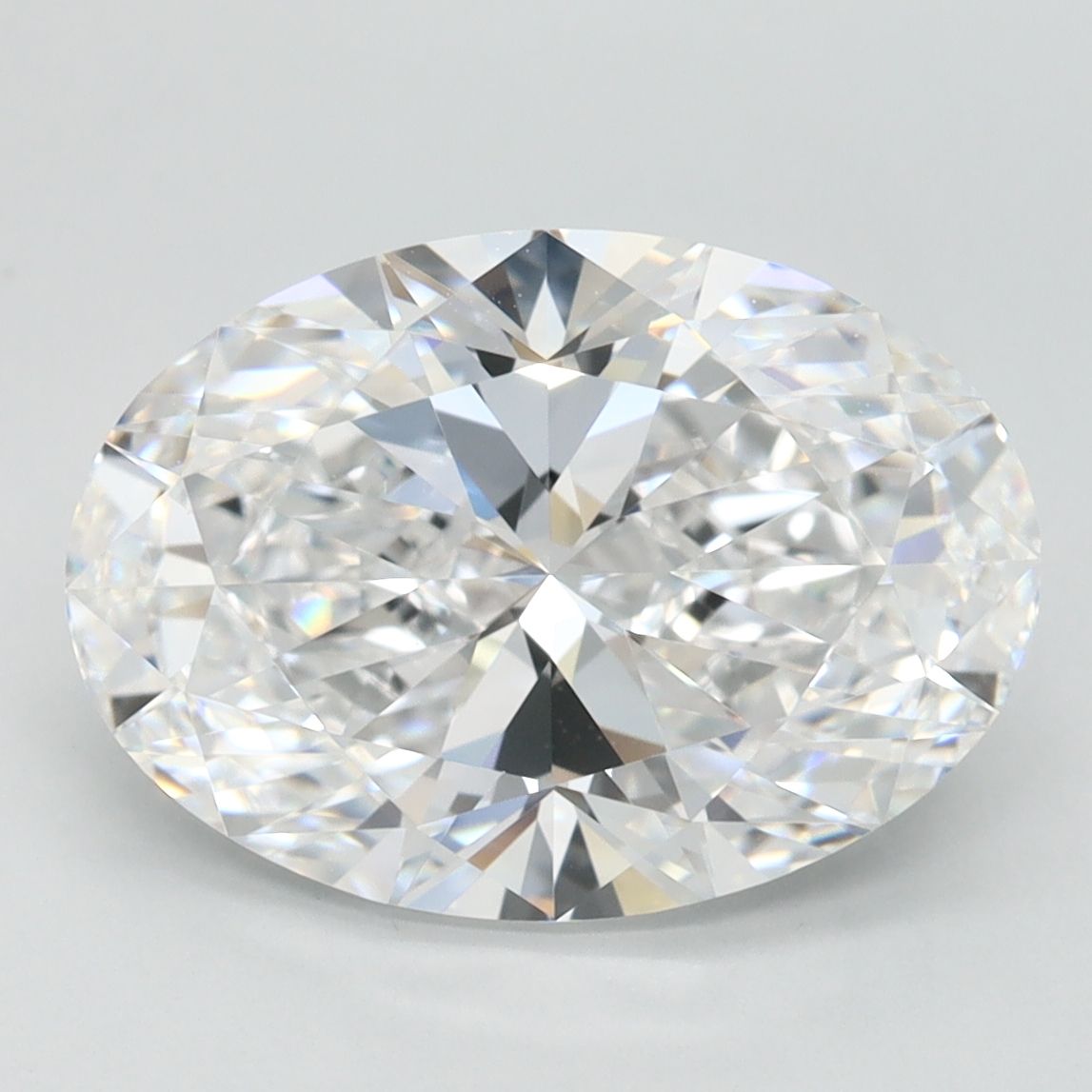 Oval Lab-Grown Diamond 3.46ct D VVS1