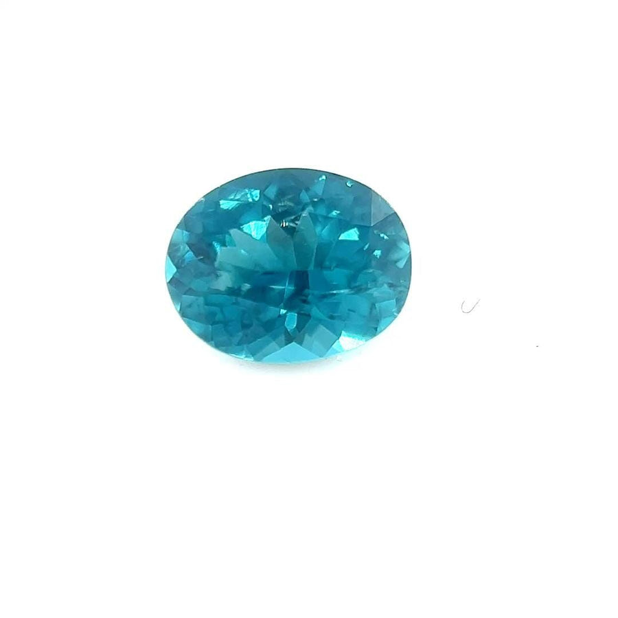 Oval Blue Tourmaline 0.7ct loose gemstone