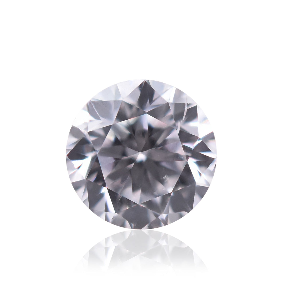 Round Faint Pink Natural Diamond 0.31ct SI2 loose diamond