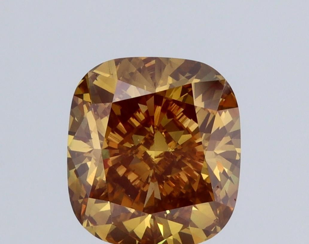 Cushion Brown Lab-grown Diamond 2.43ct VS2 loose diamond