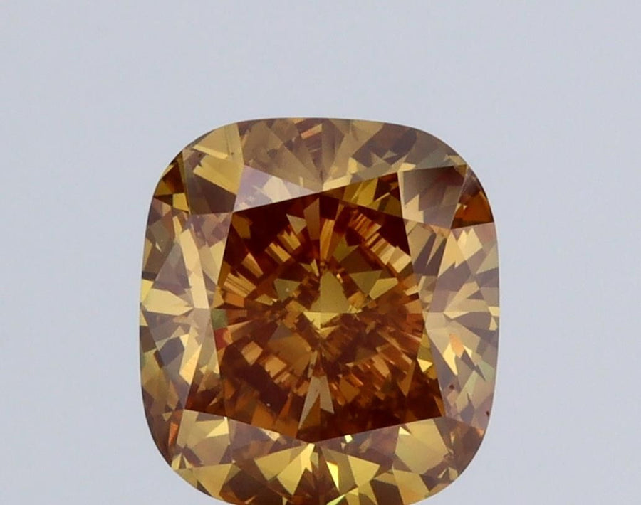 Cushion Brown Lab-grown Diamond 2.43ct VS2 loose diamond