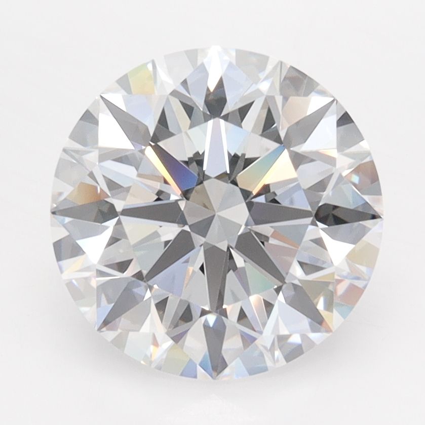 Round Lab-Grown Diamond 2.88ct D IF