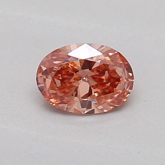 Oval Fancy Brown Lab-grown Diamond 0.18ct VS2 loose diamond