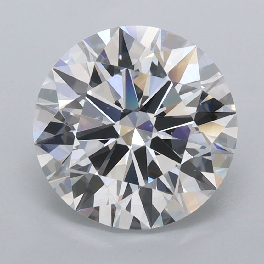 Round Lab-Grown Diamond 2.54ct D FL