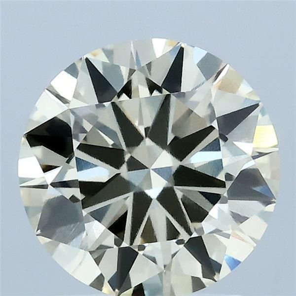 Round Fancy Light Yellow Lab-grown Diamond 2ct VVS2 loose diamond