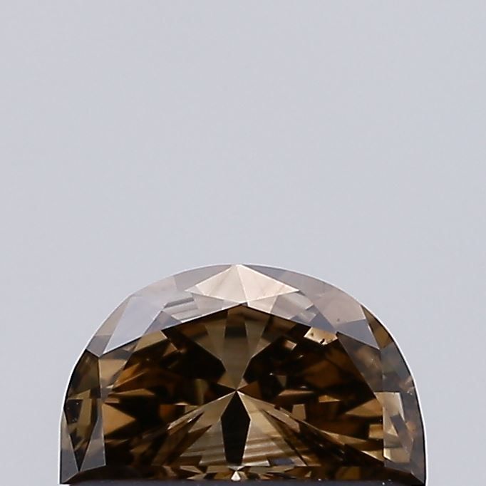 Half Moon Fancy Brown Natural Diamond 0.31ct VS1 loose diamond