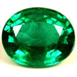 Oval Green Emerald 2.4ct loose gemstone