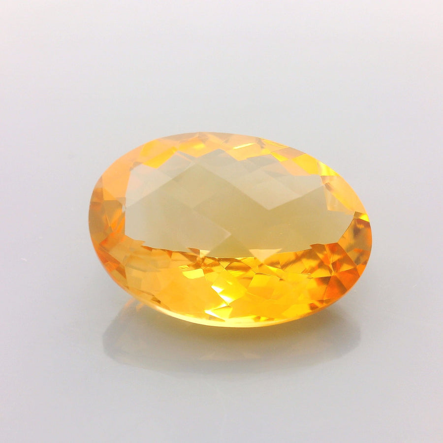 Oval Yellow Citrine 10.63ct loose gemstone