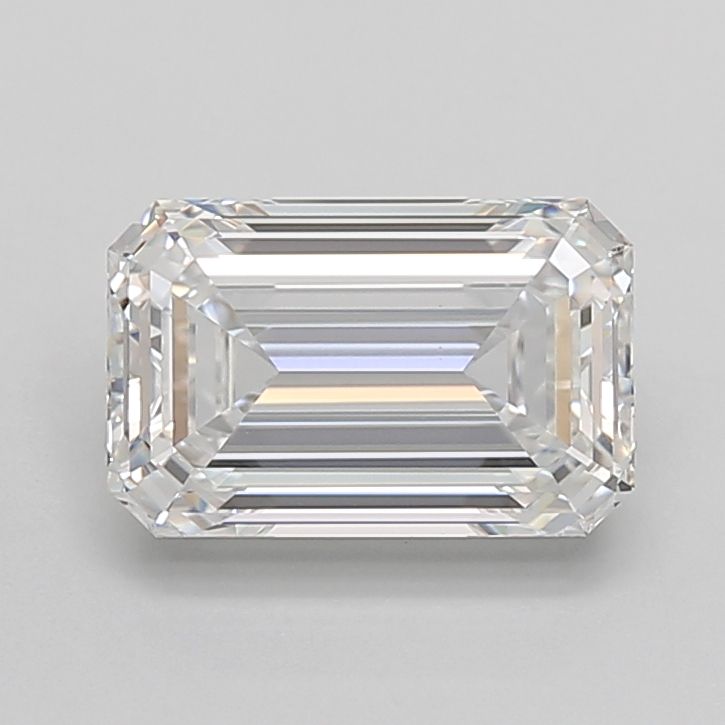 Emerald Lab-Grown Diamond 2.72ct D IF