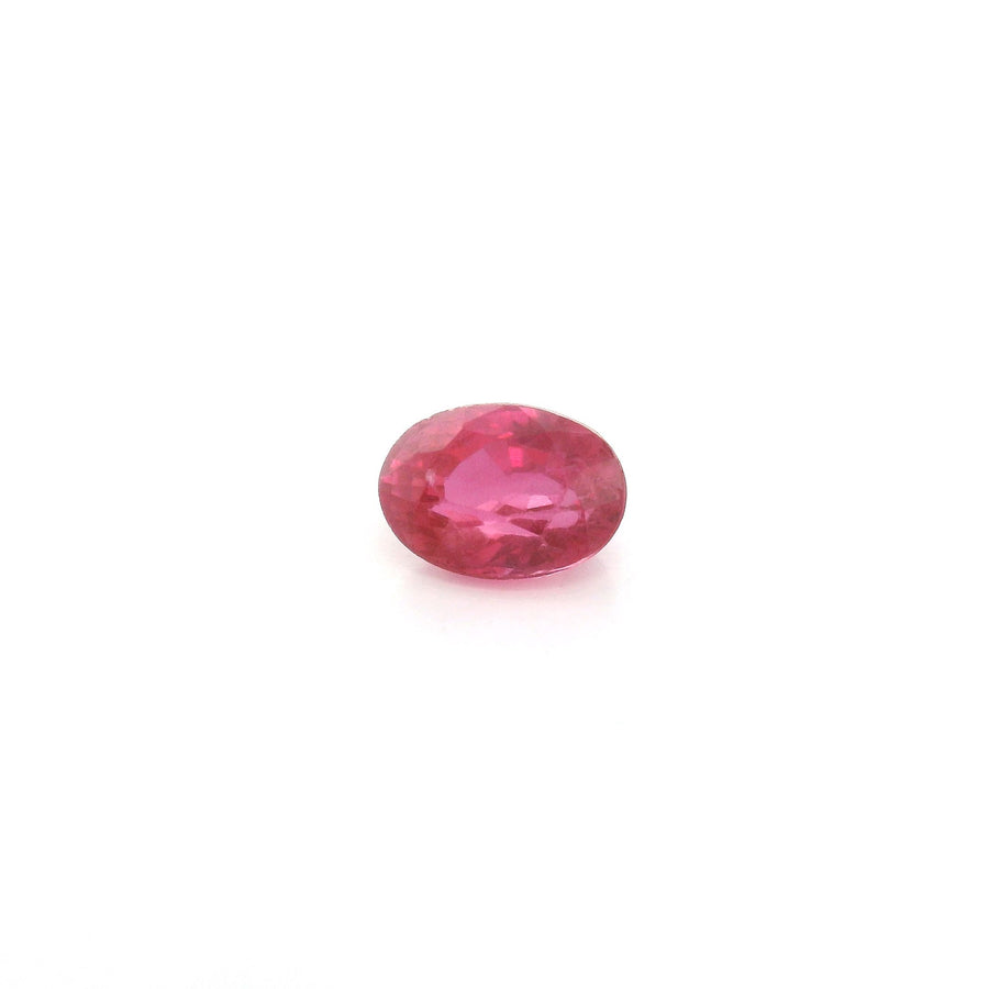 Oval Red Ruby 0.99ct loose gemstone