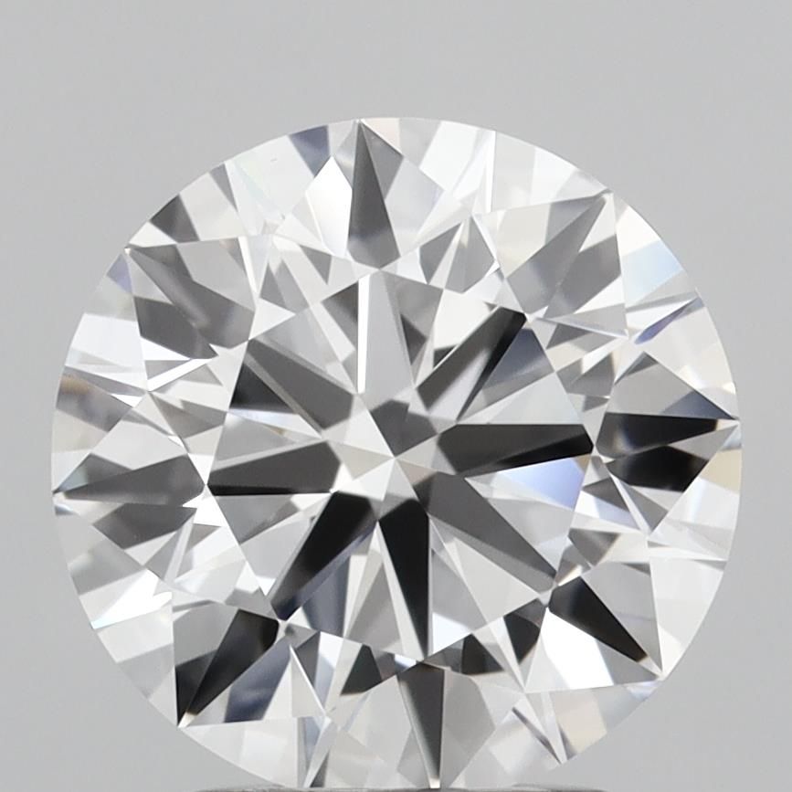Round Lab-Grown Diamond 2.61ct D VVS1