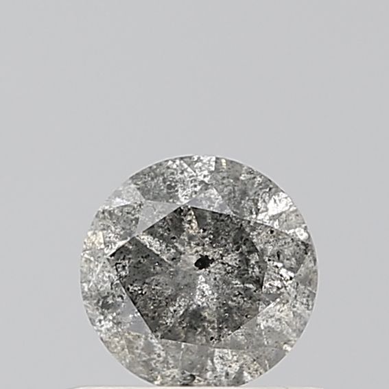 Round Salt And Pepper Natural Diamond 0.45ct VS1 loose diamond