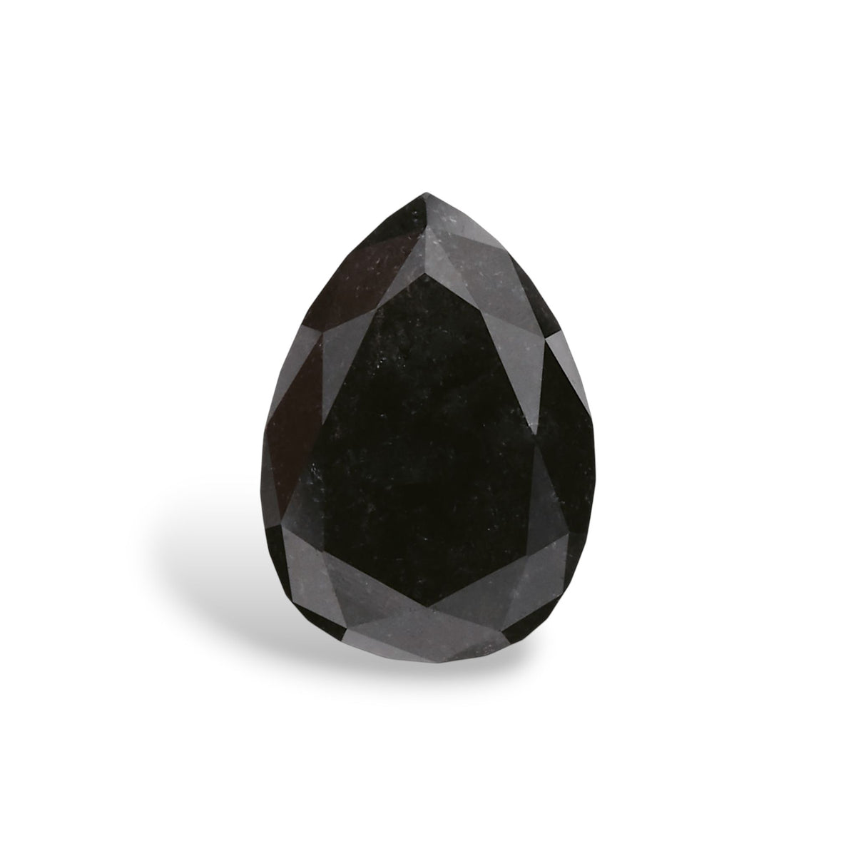 Pear Fancy Black Natural Diamond 1.11ct VVS2 loose diamond
