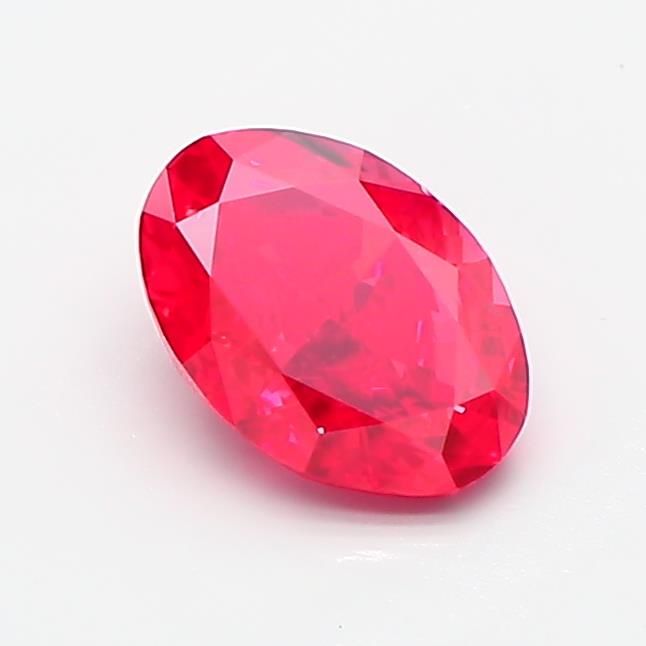 Oval Fancy Vivid Red Lab-grown Diamond 2.02ct VS2 loose diamond