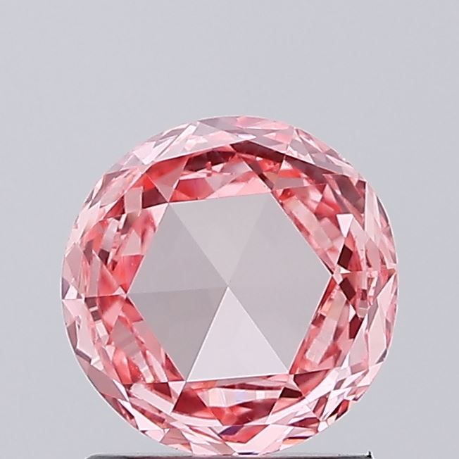 Rose Fancy Vivid Pink Lab-grown Diamond 0.96ct VS1 loose diamond