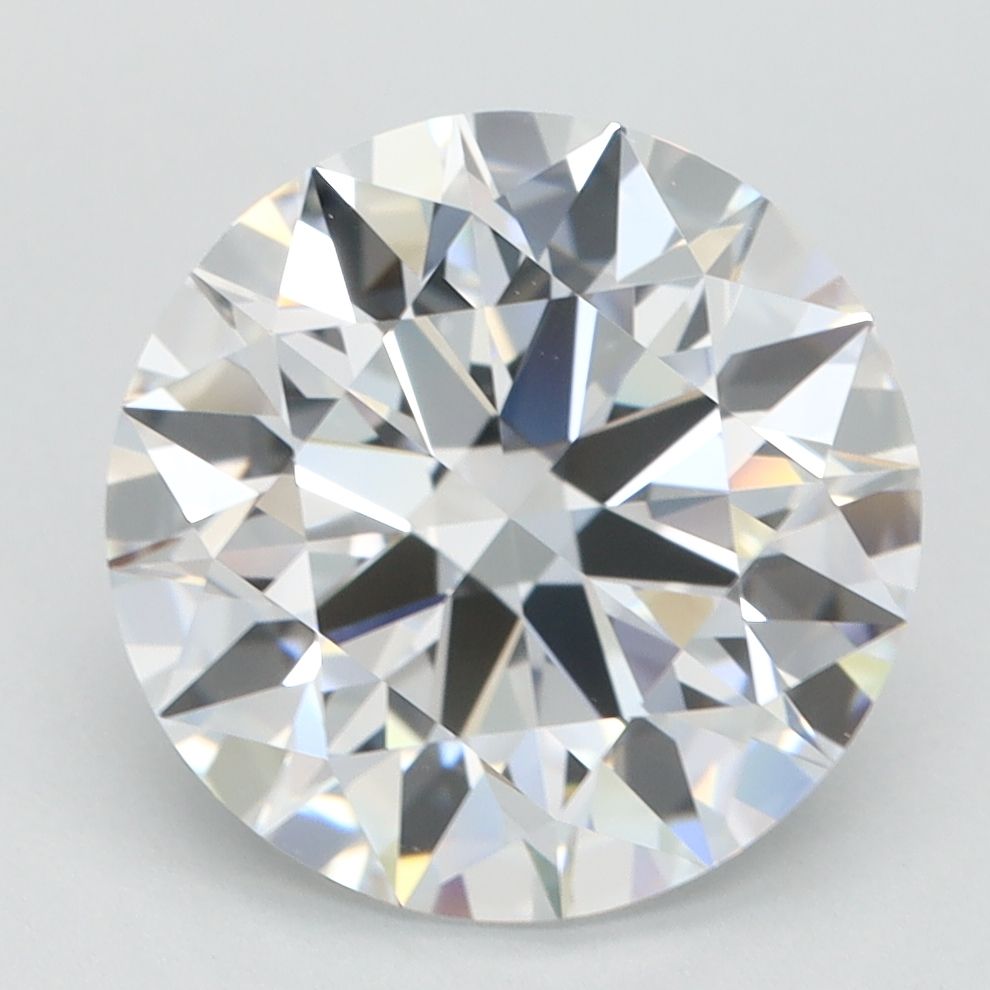 Round Lab-Grown Diamond 3.28ct D FL