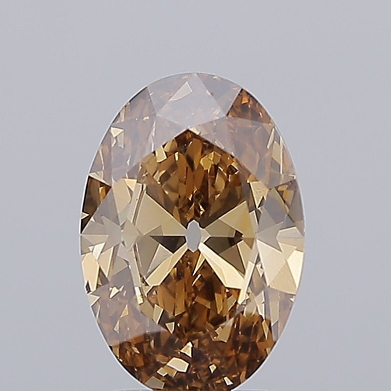 Old Miner Champagne Lab-grown Diamond 3.09ct VS1 loose diamond