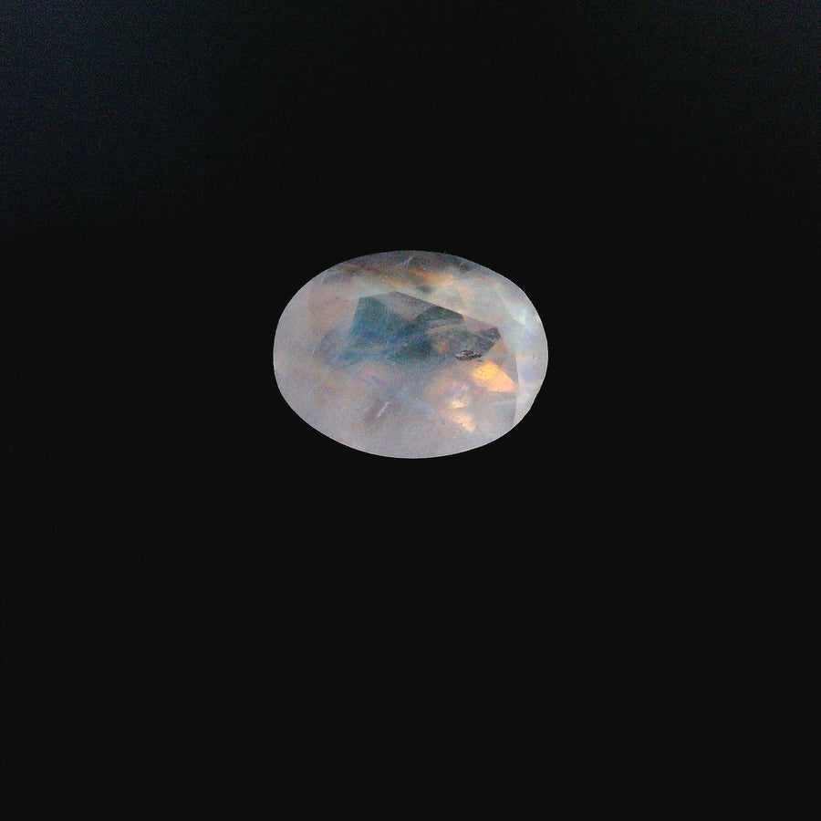 Oval White Moonstone 1.25ct loose gemstone