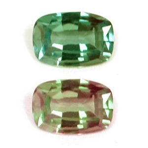 Cushion Green Alexandrite 0.23ct loose gemstone