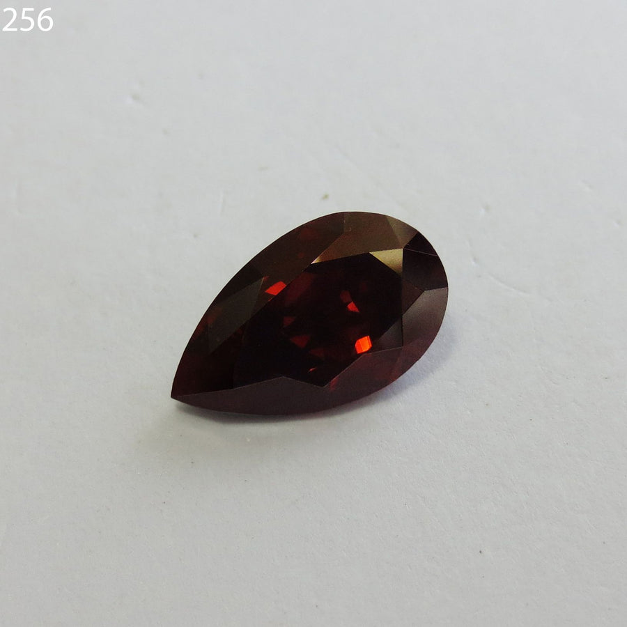 Pear Fancy Dark Orangey Brown Natural Diamond 2.01ct SI2 loose diamond