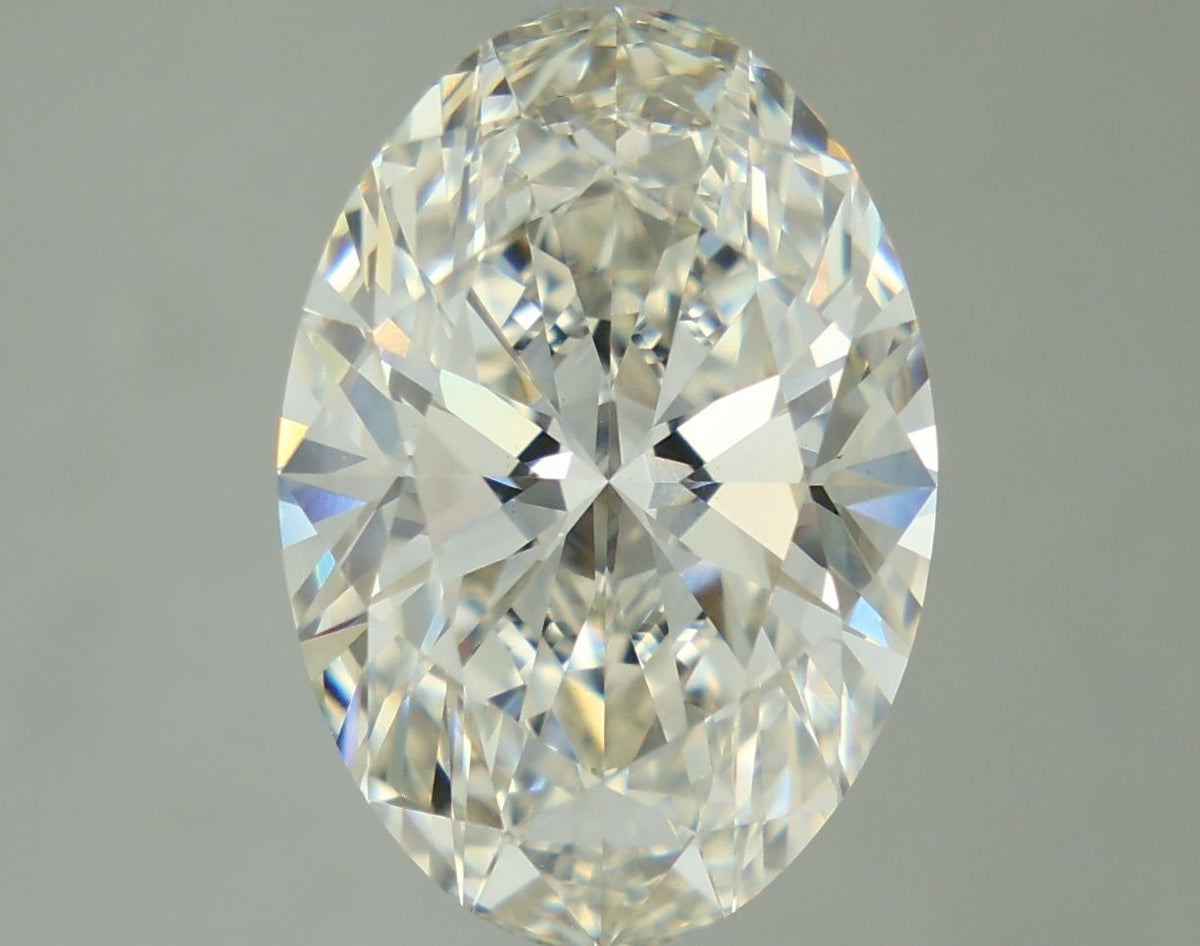 Oval Fancy Vivid Pink Lab-grown Diamond 4.14ct VVS2 loose diamond