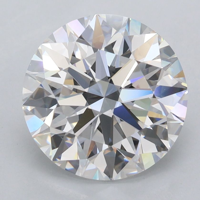 Round Lab-Grown Diamond 3.20ct D FL