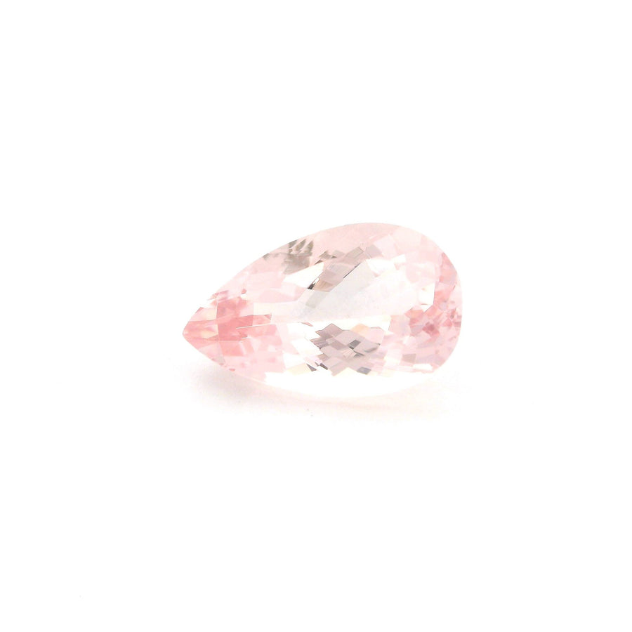 Pear Pink Morganite 2.77ct loose gemstone