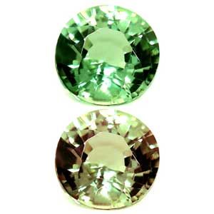 Round Green Alexandrite 0.24ct loose gemstone