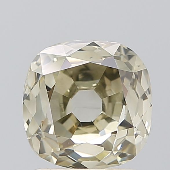 Old Miner Fancy Greenish Gray Natural Diamond 1.71ct SI1 loose diamond