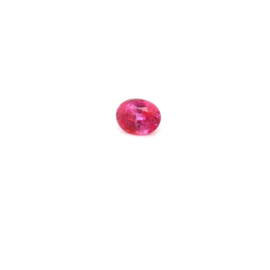 Oval Red Ruby 0.27ct loose gemstone