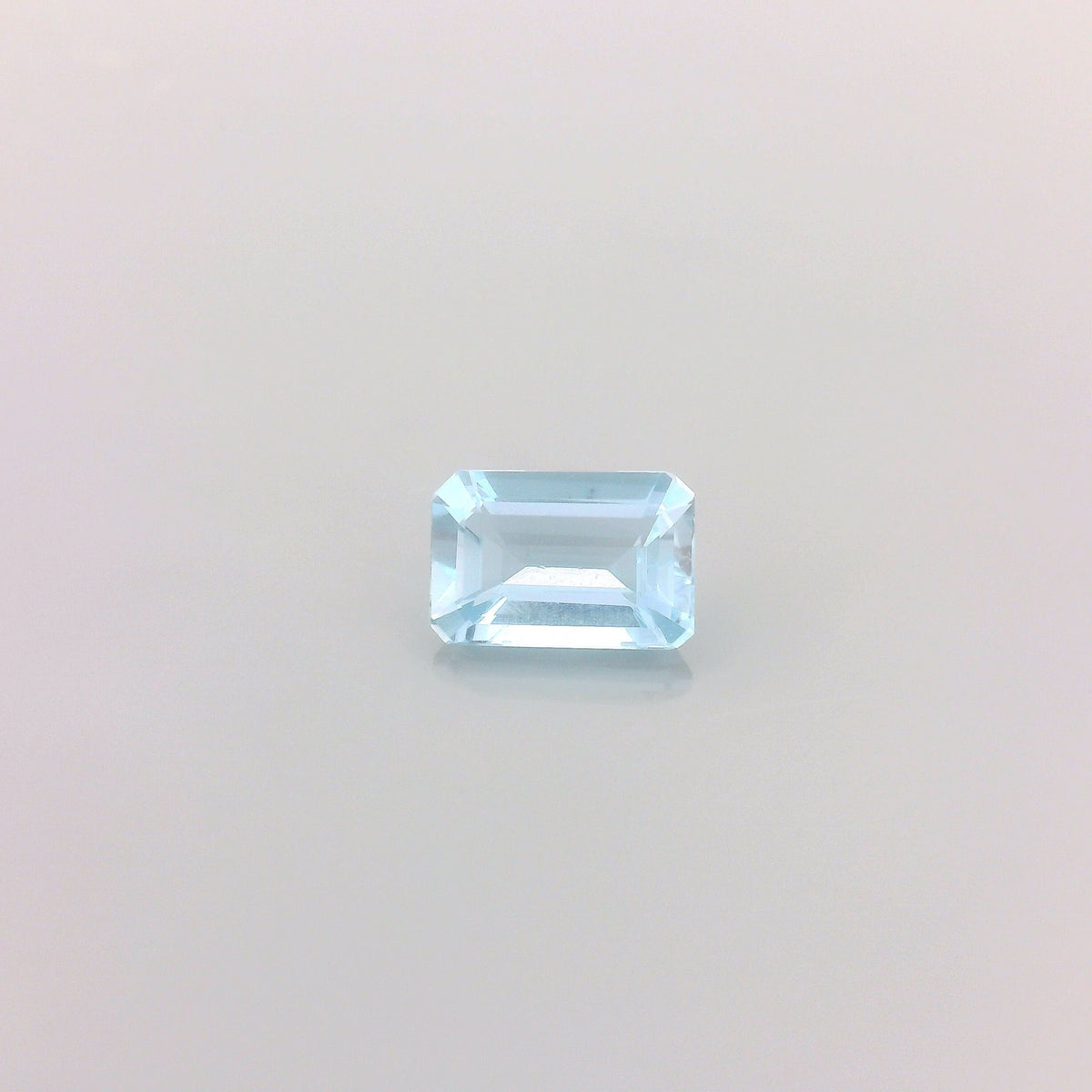 Octagonal Blue Aquamarine 0.51ct loose gemstone