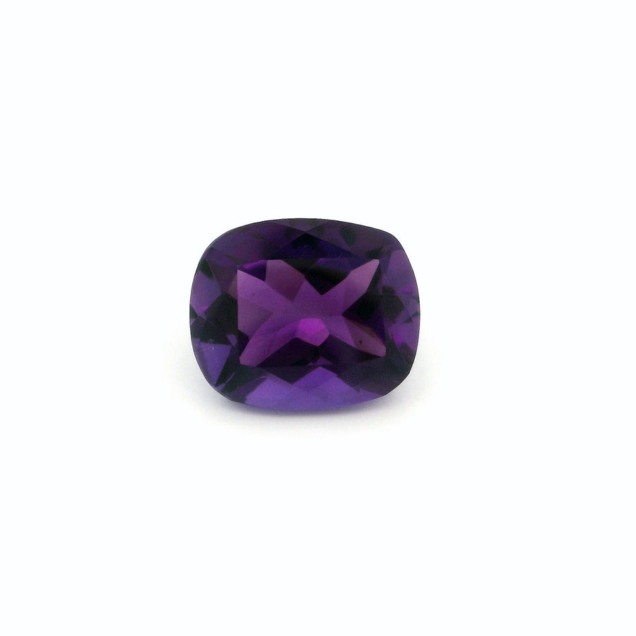 Cushion Purple Amethyst 4.91ct loose gemstone