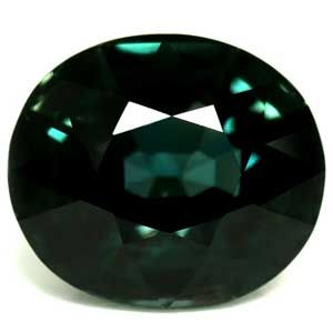 Oval Teal Sapphire 2.58ct loose gemstone