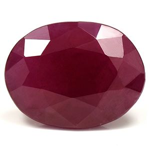 Oval Red Ruby 3.86ct loose gemstone