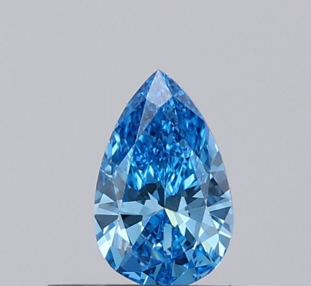 Pear Fancy Vivid Blue Lab-grown Diamond 0.24ct VS1 loose diamond