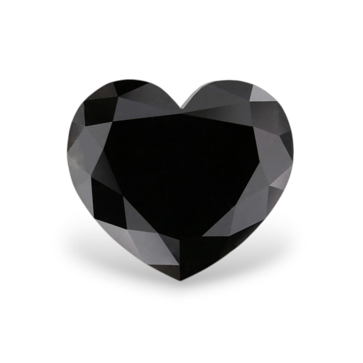 Heart Fancy Black Natural Diamond 2.85ct VVS2 loose diamond